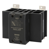 SRPH1-A260 Реле твердотельное со встроенным радиатором, на DIN-рейку: 1 фаза, аналоговый вход 4-20mA, нагрузка 60A, 100-240VAC, корпус 110×100×100 мм