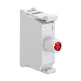 LPXLEB4 Светодиодный индикатор постоянного свечения для кнопок и переключателей с подсветкой серии LP..., с винт. клеммами, питание 12...30V AC/DC, цвет красный preview