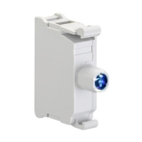 LPXLPB6 Светодиодный индикатор с постоянным свечением, с полной защитой от повыш. напряжения, для серии LP..., с винт. клеммами, питание 12…30V AC/DC, цвет синий preview