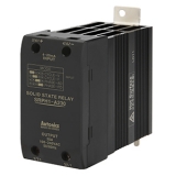 SRPH1-A430 Реле твердотельное со встроенным радиатором, на DIN-рейку: 1 фаза, аналоговый вход 4-20mA, нагрузка 30A, 200-480 VAC, корпус 45×100×100 мм