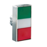 8 LM2T BL7113 Толкатель двойной кнопки нажатия с возможностью установки подсветки, в металлическом корпусе, без фиксации, утапливаемые кнопки, (без крепежного основания ..AU120), цвет кнопок: зеленый/красный preview