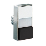 8LM2TBL7214 Толкатель двойной кнопки нажатия с возможностью установки подсветки, в металлическом корпусе, без фиксации, с 1 выступающей и 1 утапливаемой кнопками, (без крепежного основания ..AU120), цвет кнопок: белый/черный preview