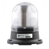 SNT-112-B-5 Сигнальный маяк 100 мм с расширенным диапазоном питания, стробоскопический эффект, Белый, 24-90V DC / 24-60V AC, IP65. Зуммер preview