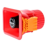 MSP-TPM-01(R) 12VDC Миниатюрный звуковой оповещатель, монтаж в панель, размер 110 мм х 88 мм х 115 мм, питание 12V DC, звуковое давление 100 + 5 дБ, IP65, цвет красный