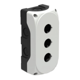 LPZP3A8 Корпус пластиковый для пультов управления, 3 отверстия под кнопки, цвет серый preview