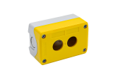 Корпус кнопочного поста, 2 места, желтый, IP67 MTB2-F87-Y