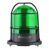 SNT-112-B-KFS-2 Сигнальный маяк 100 мм с расширенным диапазоном питания, стробоскопический эффект, Зелёный , 24-90V DC / 24-60V AC, IP65. Зуммер preview