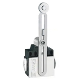 KCF2L02 Концевой выключатель, регулируемый рычаг с металлическим роликом, 2 боковых входа, 2NC preview