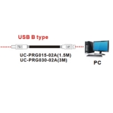 UC-PRG015-02A Кабель USB, разъемы USB тип А / USB тип В, длина 1,5 м preview
