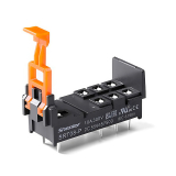 SRT08-P Цоколь, 10A(300V), для печатных плат, черный, для RFT2CO