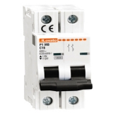 P1MB2PD25 Автомат. выключатель с термомагнитным расцепителем 2P, ток In 25 А, Icn 10 кА, хар-ка D, 2 модуля preview