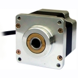 AH8K-M566W 5-фазный шаговый двигатель, полый сквозной вал, d=60 мм, 1,4 А, 8,3 кгс*см, 60мм*59,5 мм,