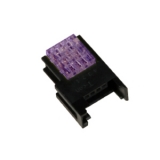 CNE-S04-VT Гнездо на кабель, фиолетовый, 4-контактное, AWG 28 до 30, сечение провода 0.05 до 0.08, диаметр 1.0 до 1.2мм