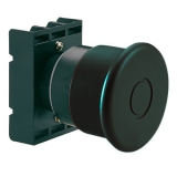 8 LP2T B6242 Толкатель грибовидной кнопки d=40 мм в пластиковом корпусе, для простой остановки, с фиксацией, возврат оттягиванием, (в комплекте с крепежным основанием ..AU120), цвет черный preview
