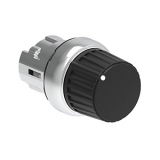 LPSS421 Переключатель металлический d=22 мм, с круглой ручкой (без крепежного основания ..AU120M), 2 положения без фиксации, 0<1 preview
