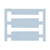 PMC SB 5/50 FW 51-60 Маркировка пронумерованная, Размер шильдика 5х5 мм, Число шильдиков в ряду 10шт, Число шильдиков на пластине 50шт. Диапазон температур от -40°C до +105°C