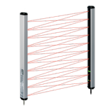 BWC40-10H Датчик барьерный, высота обнаружения 360 мм, Sn=0.1…7м (на свет), расстояние между лучами 40мм, 10 лучевых оси, выход NPN с открытым коллектором, питание 12…24VDC, IP65