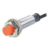 PRL12-4DP Датчик приближения индуктивный, длинный корпус 55 мм, расстояние срабатывания до 4мм, M12x1 mm, PNP - НО, НЕэкранированный, максимальная частота срабатывания 500Гц