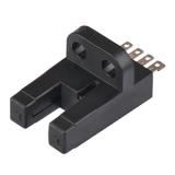 BS5-V2M щелевой фотоэлектрический датчик, щель 5 мм, выход NPN, режим работы - на свет /на затемнение, питание DC5-24V с разъёмом.