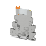 PLC-RSC-24DC/21 Интерфейсный блок PLC, состоит из базового клеммного модуля PLC-BSC- 24DC/21 - 2966016 с винтовыми зажимами и вставным миниатюрным реле REL-MR- 24DC/21 - 2961105  с силовыми контактами, устанавливается на монтажную рейку NS 35/7,5, 1 перек
