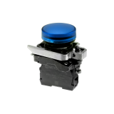 MTB4-BV761 Лампа сигнальная синяя, 24V AС/DC, IP65, металл