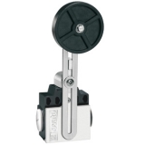 KNF3S11 Концевой выключатель, регулируемый рычаг с резиновым роликом, 2 боковых входа, 1NO+1NC preview