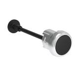 LPSR1002 Нажимная кнопка для механического управления без фиксации, утапливаемый тип (ход 5,2 мм). Регулируемая длина 0...150 мм., в комплекте с стягой, (без крепежного основания LPXAU 120M), цвет черный preview