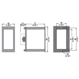 31G216 Монтажный комплект для установки извлекаемых реле preview