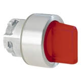 8 LM2T SL1314 Переключатель с подсветкой, в металлическом корпусе с короткой ручкой (без крепежного основания ..AU120), 3 положения без фиксации 1>0<2, красный preview