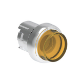 LPSBL205 Толкатель кнопки металлический d=22мм с возможностью подсветки, выступающий, без фиксации, (без крепежного основания ..AU120M), цвет желтый preview