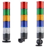 Пятисекционные светосигнальные колонны