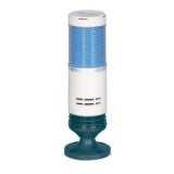 POG-102-B 24VCA/DC Светосигнальная колонна, диаметр 56 мм, 1 модуль постоянного свечения: синий, питание 24VAC/DC, основание для поверх. монтажа