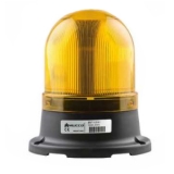 SNT-112-B-3 Сигнальный маяк 100 мм с расширенным диапазоном питания, стробоскопический эффект, Жёлтый, 24-90V DC / 24-60V AC, IP65. Зуммер preview