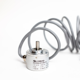 ENI38S6-6E1024HD-T2 Энкодер ø38, сплошной вал 6мм, 1024имп/об HTL/PUSH PULL 8-30DC, кабель 2м, IP65