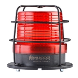 SNT-912-B-KFS-1 Сигнальный маяк 90 мм с расширенным диапазоном питания, стробоскопический эффект, Красный, 24-90V DC / 24-60V AC, IP65. Зуммер preview