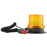 SNT-F915-B-3 Сигнальный маяк с разъемом для прикуривателя, магнитный, стробоскопический эффект, Жёлтый, 12-24V AC/DC, IP65. Зуммер preview