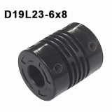 D19L23-6x8  COUPLING Муфта пластиковая для энкодера, внутр d=6 / 8мм, внешний d=19 мм. длина муфты 23 мм