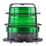 SNT-925-B-KFS-2 Сигнальный маяк 90 мм, цилиндрический корпус, монтаж на поверхность, 5 режимов свечения, Зелёный , 85-260V AC/DC, IP65. Зуммер preview