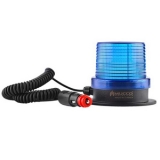 SNT-F915-4 Сигнальный маяк с разъемом для прикуривателя, магнитный, стробоскопический эффект, Синий, 12-24V AC/DC, IP65. preview