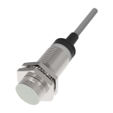 FN18DPO Магнитный датчик цилиндрический M18x40 мм, эффект Холла, заподлицо, нержавеющая сталь, расст. сраб. до 15 мм, питание 10-30VDC, выход PNP НО, макс. ток. 200мА, макс. 200 Гц, IP67, кабель 2 м