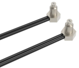 PFT-620-V Оптоволоконный кабель на пересечении луча, головка под углом 90 градусов, M6, диапазон срабатывания до Sn=280 мм (T-тип),  мин. радиус изгиба R25 мм, мин объект 0,5 мм, длина кабеля 2 м