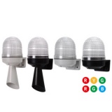 MW86M 3-х цветная светодиодная сигнальная лампа, со звуковым блоком, настенный монтаж