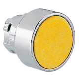 8LM2TQ105 Толкатель кнопки в металлическом корпусе, c фиксацией, (без крепежного основания ..AU120) цвет Желтый