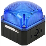 MQVX-20-B 220VAC Стробоскопический светильник, диаметр 95 мм, питание 220V AC, IP65, цвет синий