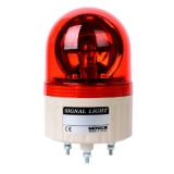 ASGB-20-R, (Замена на ASGB-FF-R)     Маячок проблесковый + зуммер, куполообразный плафон, D=86мм, механич. вращение, Лампа накаливания MAB-T15-S-240-08, питание 220VAC, цвет красный, IP42, монтаж на шпильках