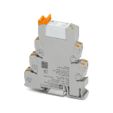 PLC-RPT- 24DC/21-21 Интерфейсный блок PLC, состоит из базового клеммного модуля 2900283  PLC-BPT- 24DC/21-21 с соединителем Push-in и вставным мини-реле 2961192 REL-MR- 24DC/21-21 с силовым контактом, установка на монтажную шину NS 35/7,5, 2 переключающих
