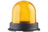 FNAZ-1215-3 (Полный аналог MUCCO SNT-1215-3) Сигнальный маяк 125 мм, куполовидный, монтаж на поверхность, 5 режимов свечения, Желтый, 12-24V AC/DC, IP65.