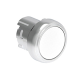 LPSB108 Металлическая кнопка Platinum диаметром 22 мм, утапливаемая, без фиксации, цвет белый, (без крепежного основания LPXAU 120M) preview