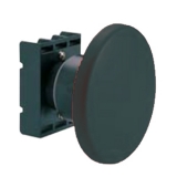 8 LP2T B6162 Толкатель грибовидной кнопки d=60 мм, в пластиковом корпусе, без фиксации, (в комплекте с крепежным основанием ..AU120), цвет черный preview