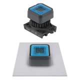 L2RR-L4 Контрольные лампы, квадратный плоский плафон, выступающие